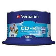  Płyta VERBATIM CD-R cake box 50 700MB 52x DataLife opak. 50szt.