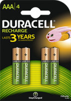 Akumulatorki AAA 800/850mAh B4(4 szt.) DURACELL