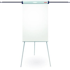 Tablica Flipchart suchościeralno-magnetyczny na trójnogu z 2 ramionami BUENOS